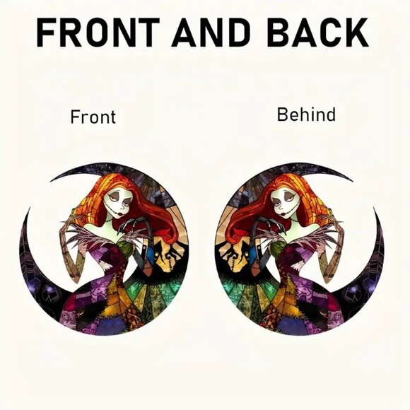 Suncatcher Sally Disney Nightmare Before Hanging Window Skellington Colorful - Picture 2 of 2